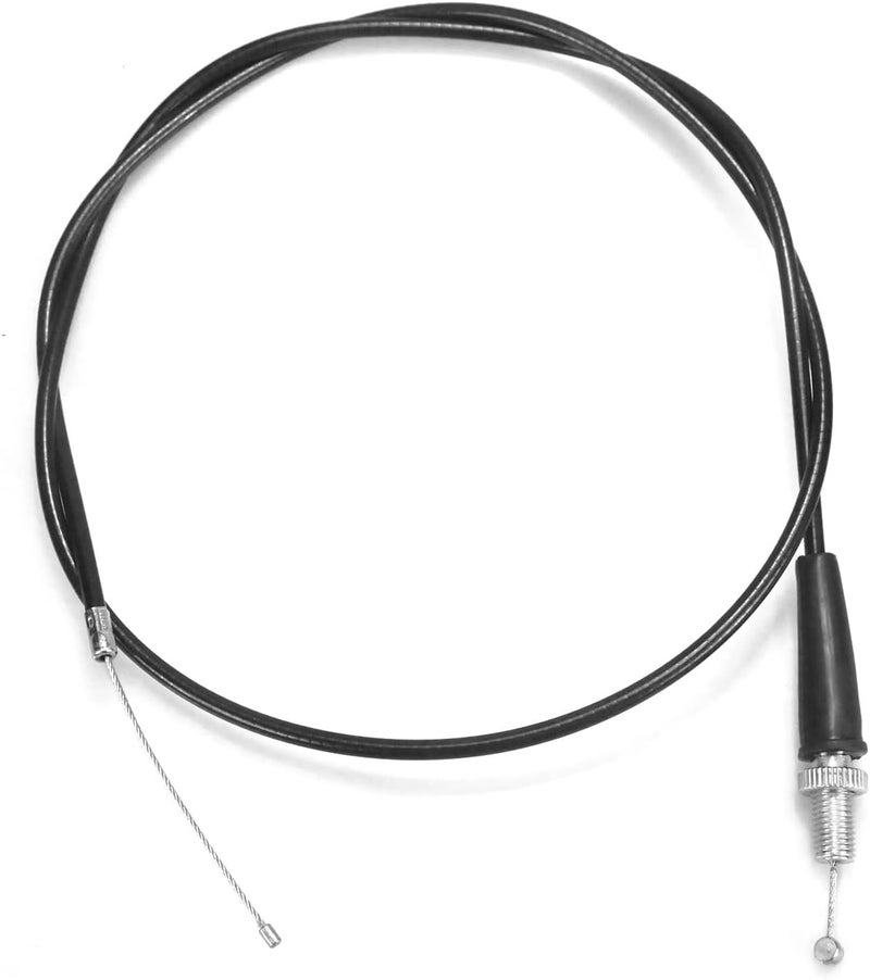 HOLATO 50'' Throttle Cable for Predator 212cc 6.5hp Coleman CT100U CT200U BT200X Baja Warrior Doodlebug Db30 Mb165 Mb200 MOTOVOX MBX10 MBX11 MBX12 Mini Bike 50cc 110cc 125cc Pit Dirt Bike Moto Black - Image 1